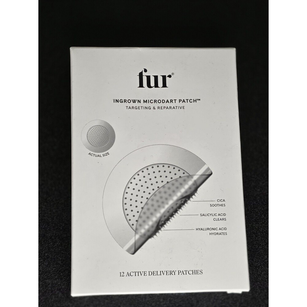 FUR Ingrown Microdart Patches - Ingrown Hair Targeting & Reparative - 12 Patches